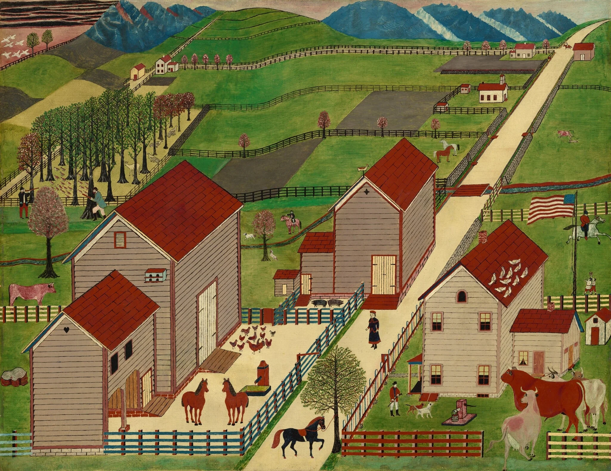 Mahantango Valley Farm, detail