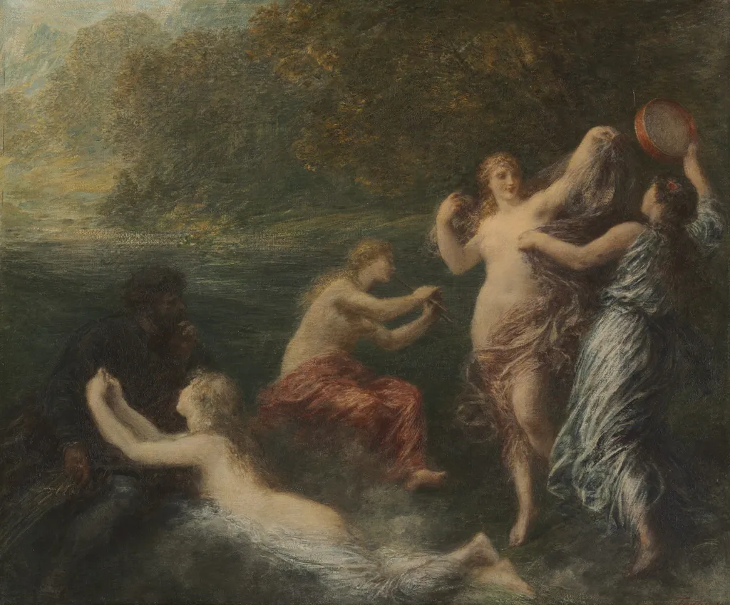 Tannhäuser, by Henri Fantin-Latour, oil, 1894