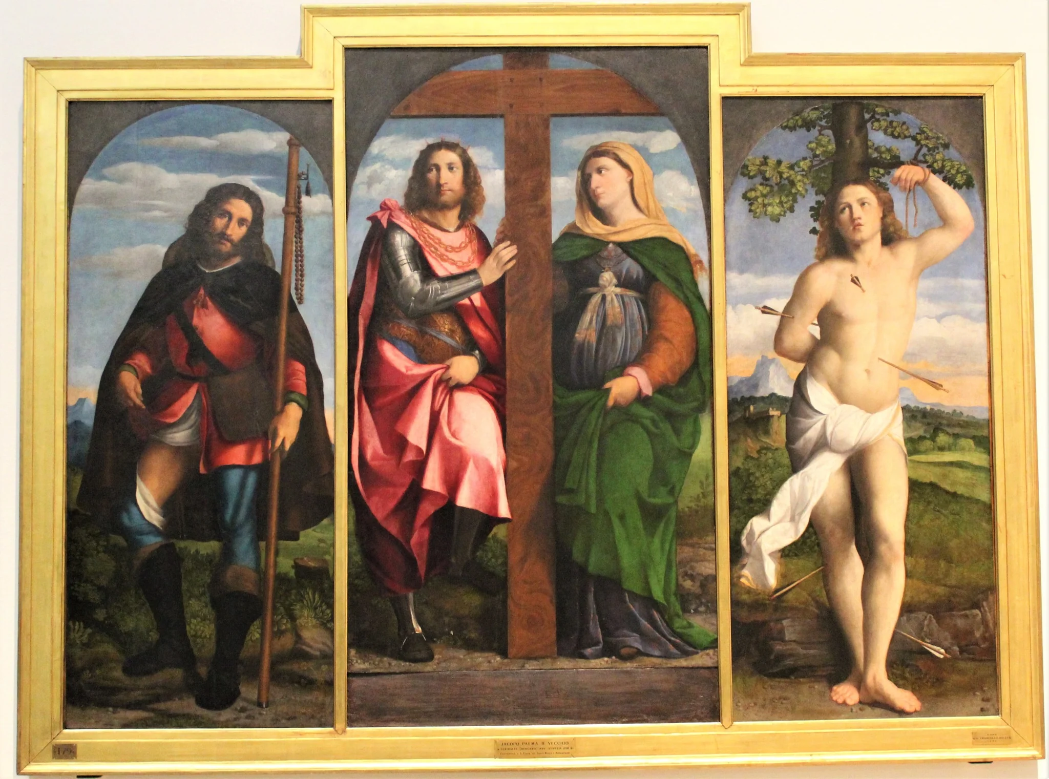 Trittico di sant'Elena, detail
