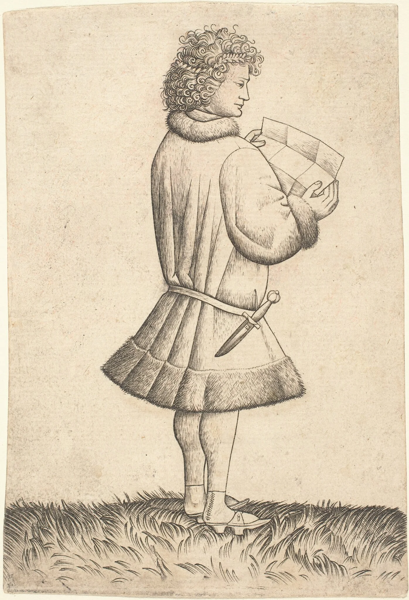 A Poet Reading, detail