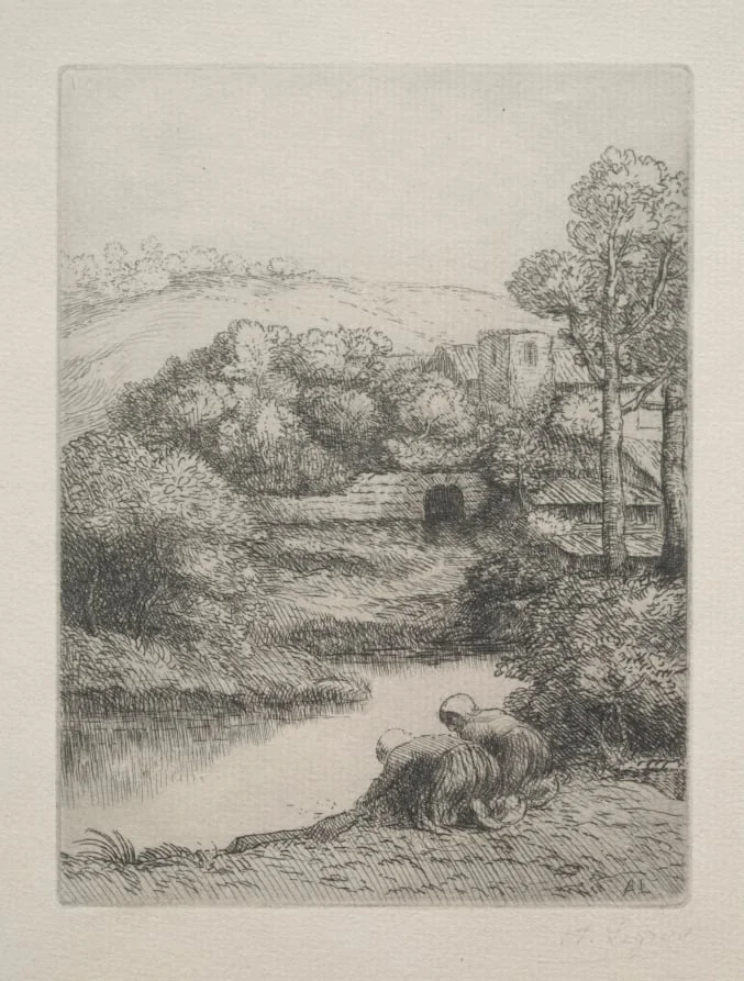 The Wash House, detail