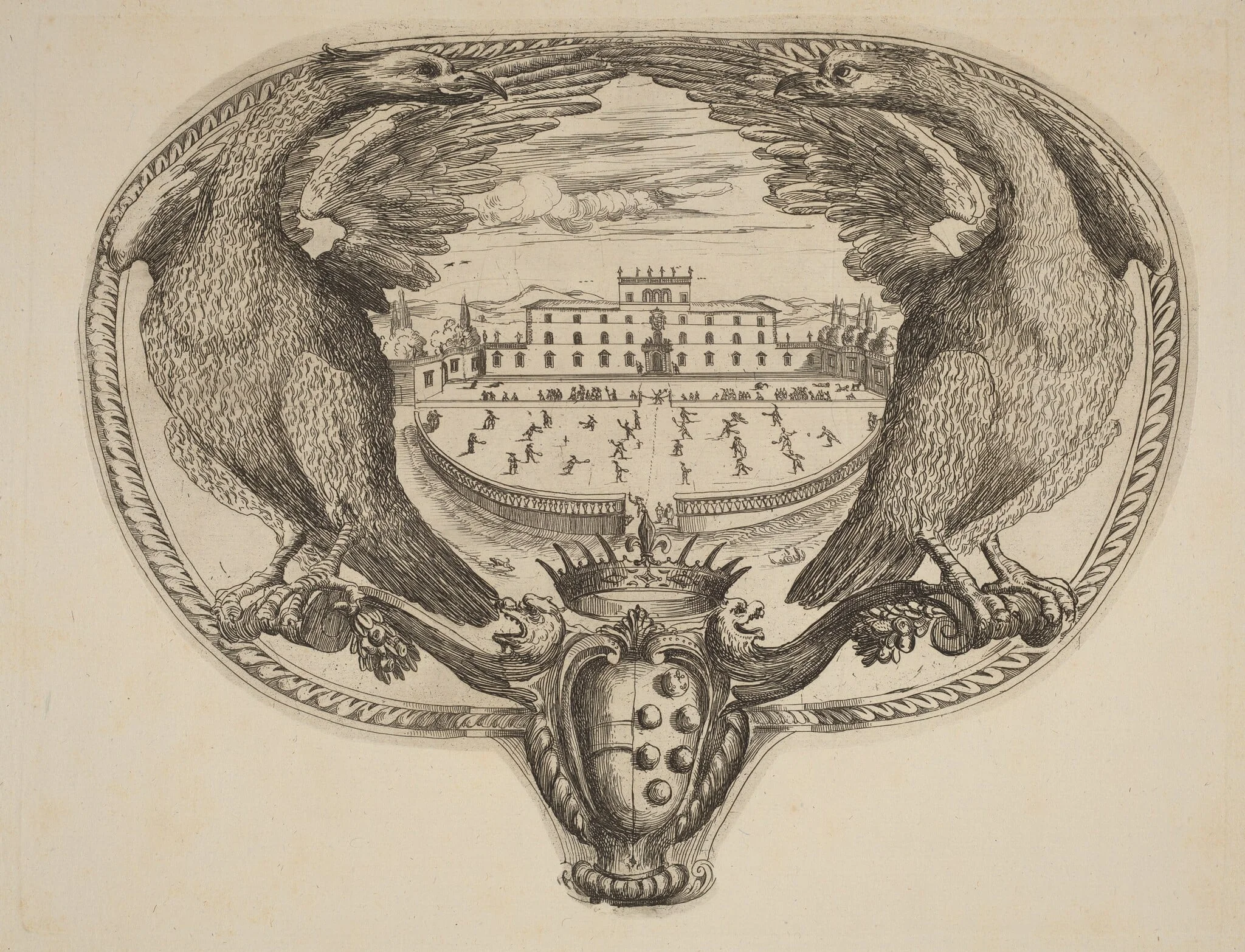 Emblem, detail