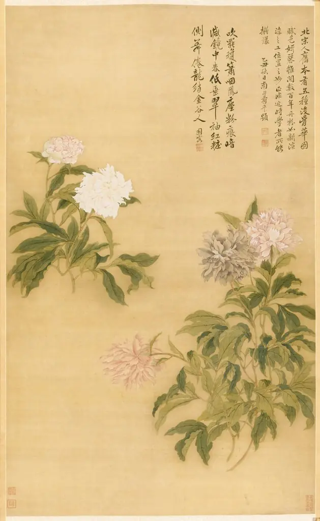 Herbaceous Peony, by Yun Shouping, unspecified