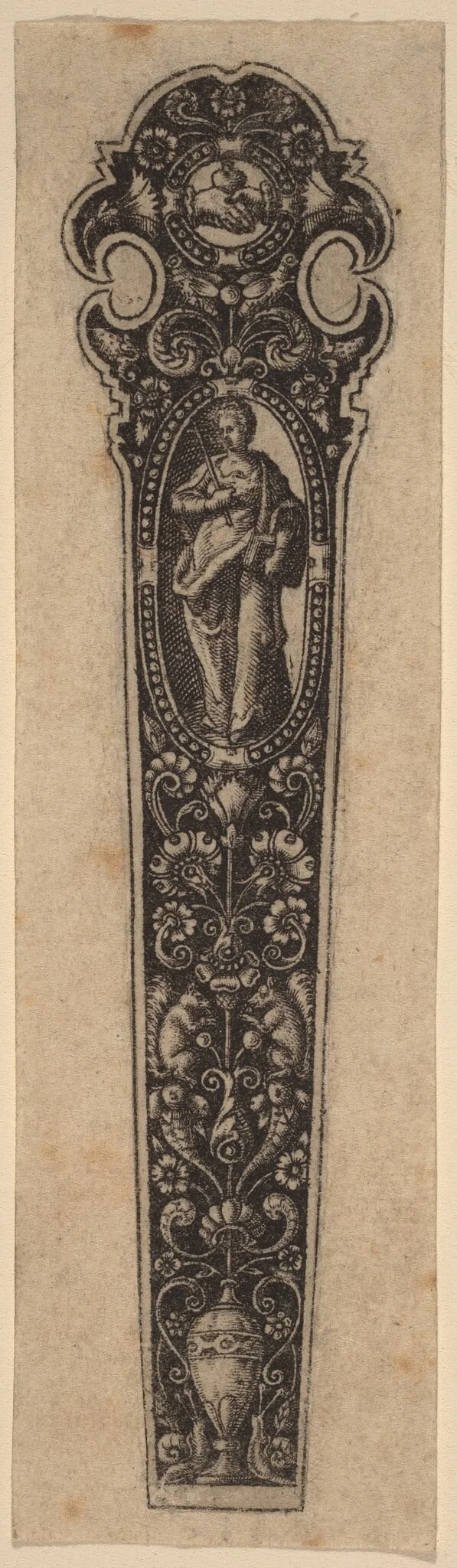 Ornament for Knife Handle, detail