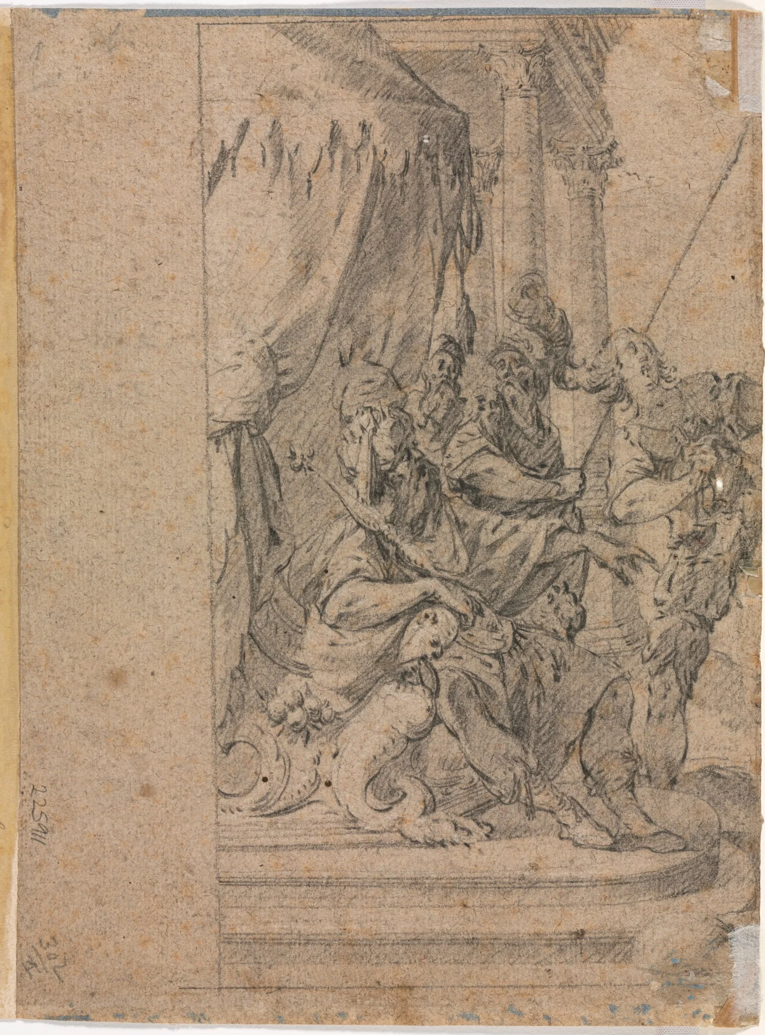 Panthea before Cyrus? (verso), detail