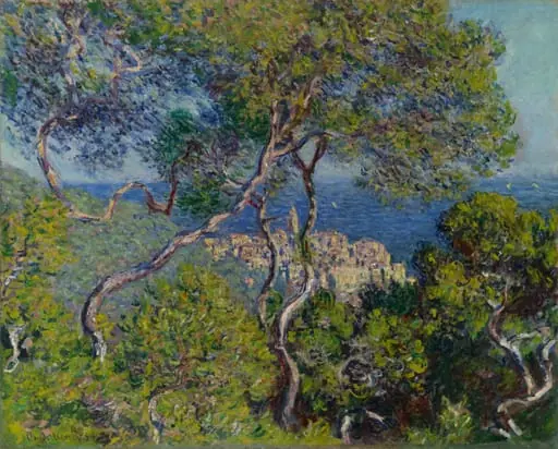 Bordighera, by Claude Monet, oil, 1884