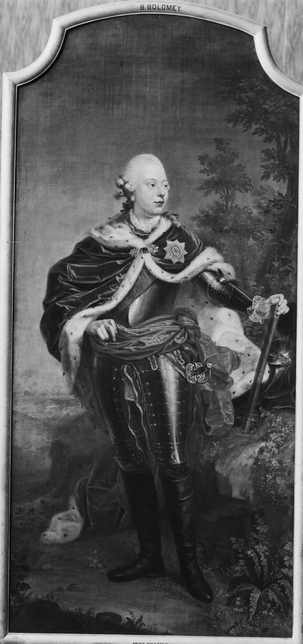 Willem V (1748-1806), Prince of Orange-Nassau, detail