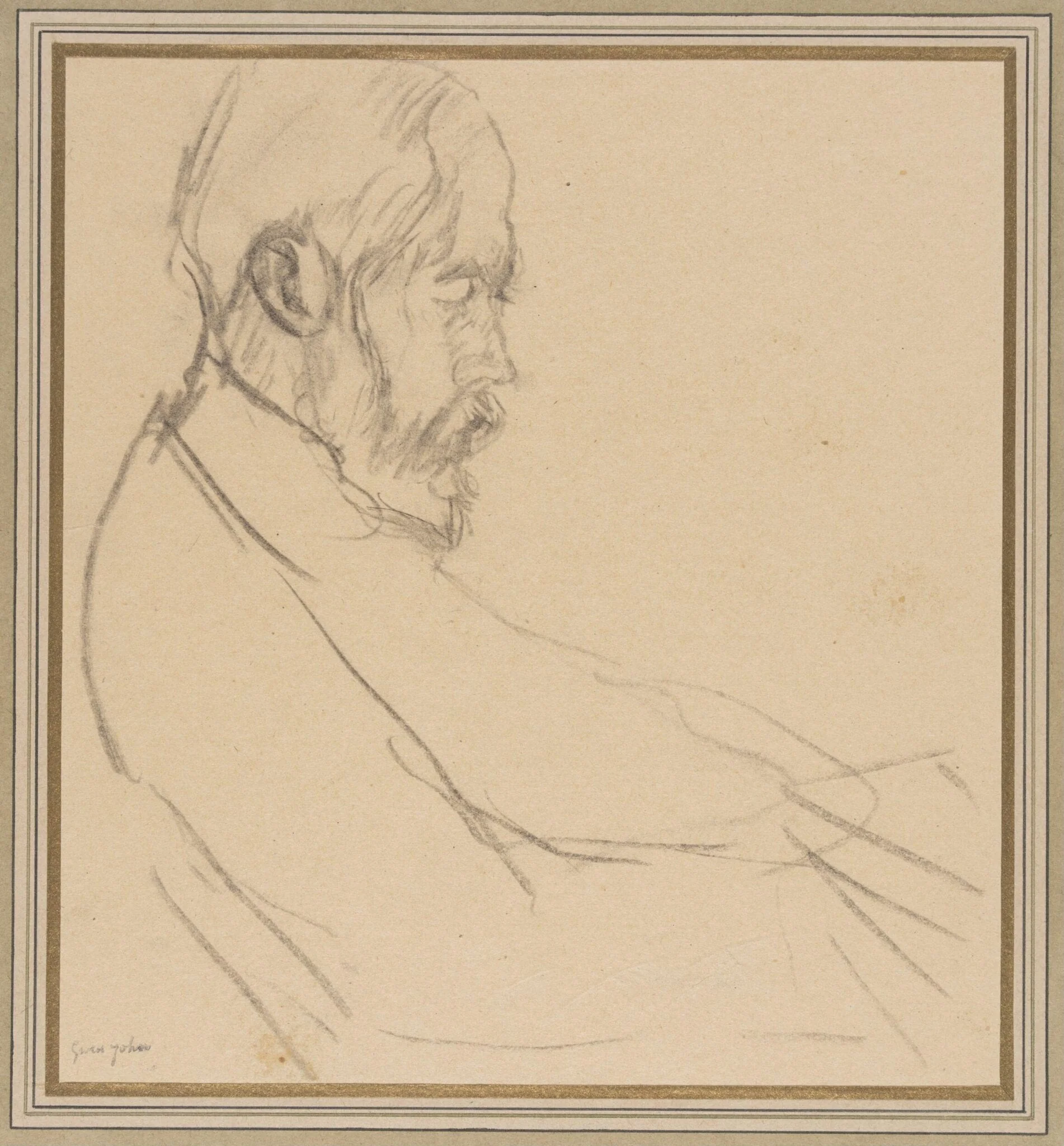 Arthur Symons, detail