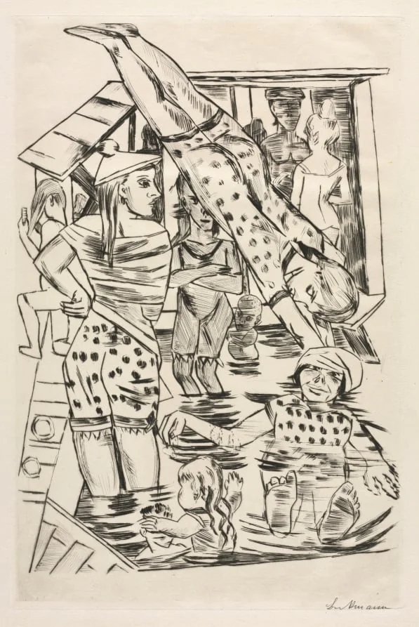 Women's Bath, detail