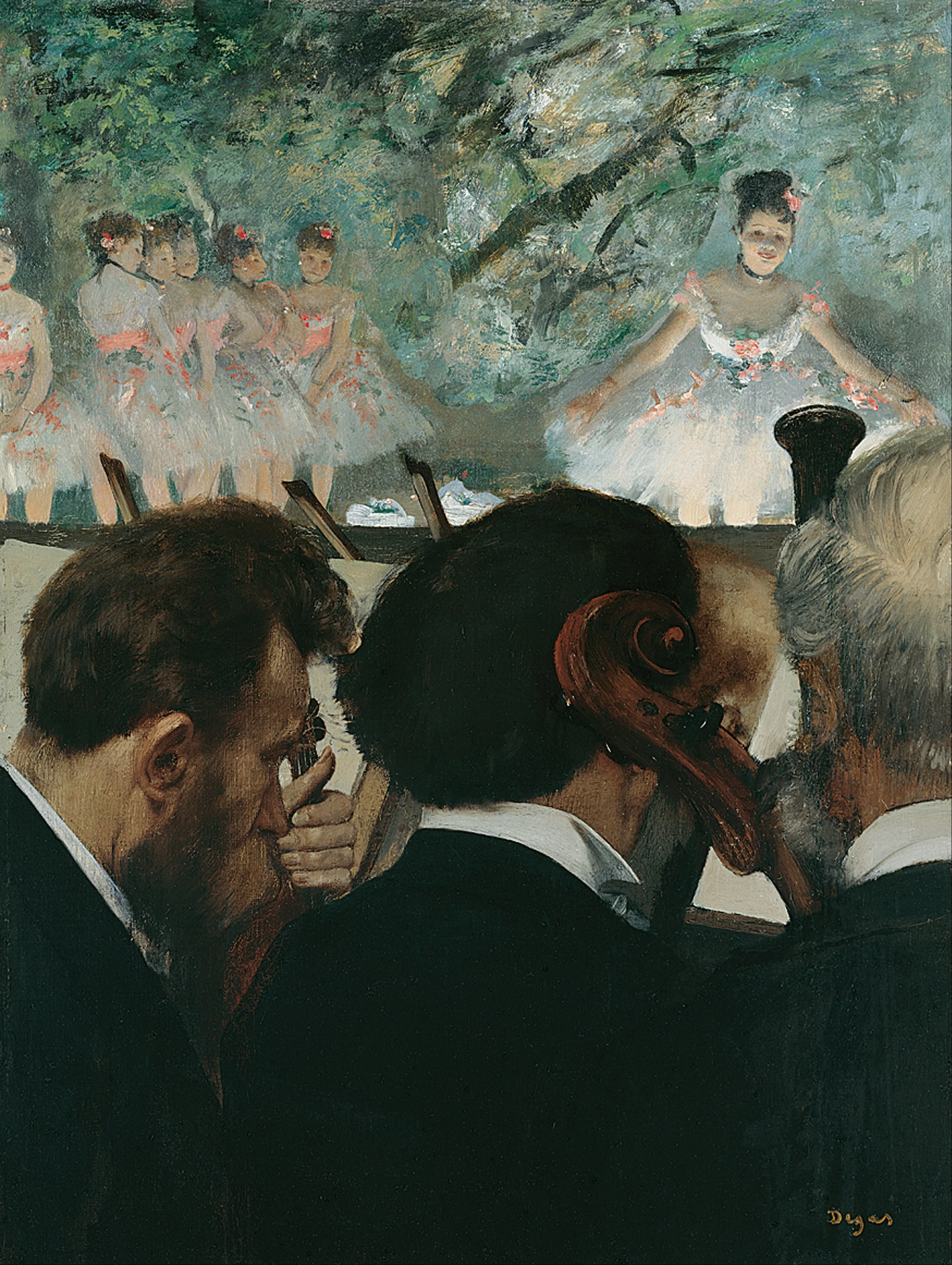 Orchestra Musicians, detail