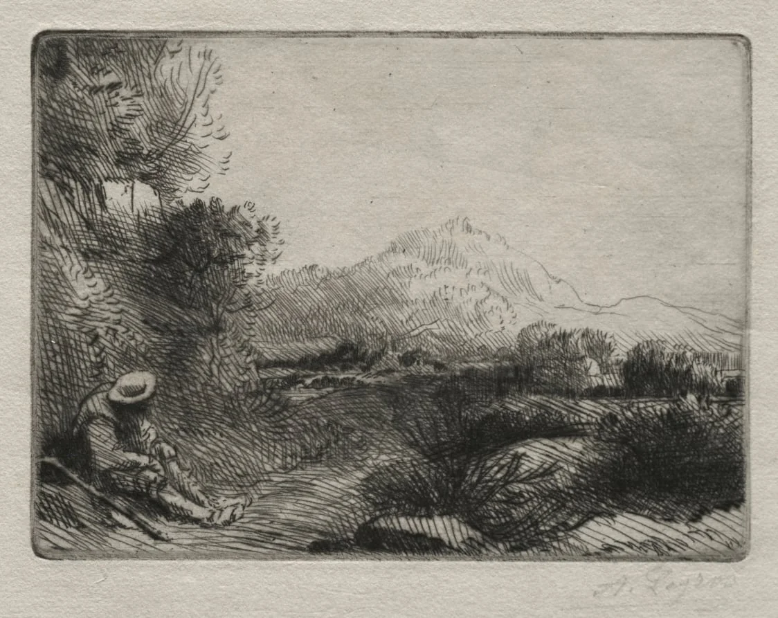 Rest of the Traveler, detail