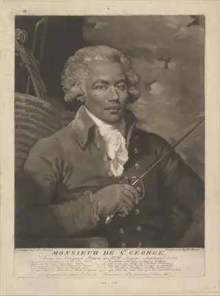 Monsieur de St. George, by Mather Brown, unspecified, 1806