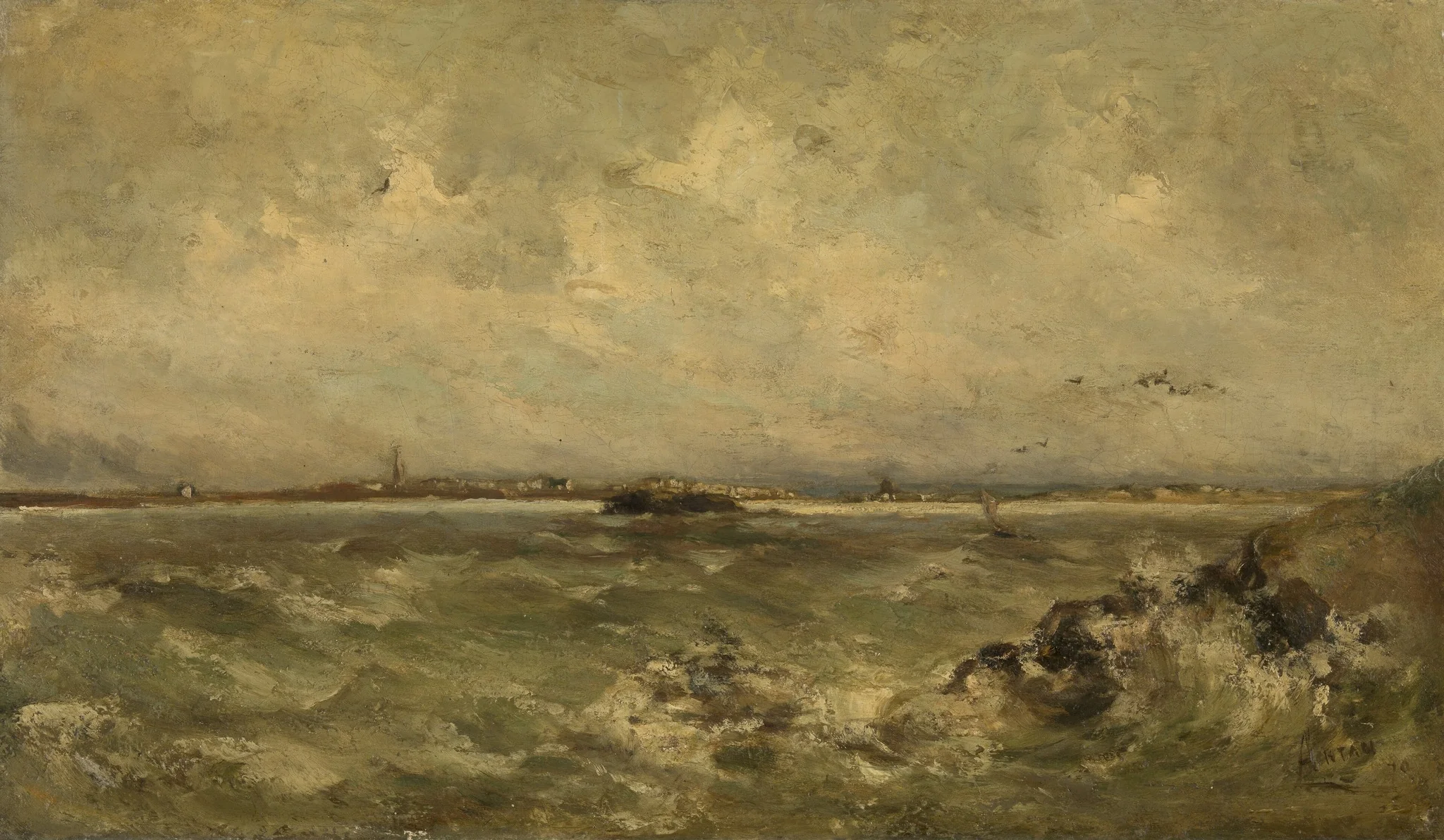 Seascape, detail