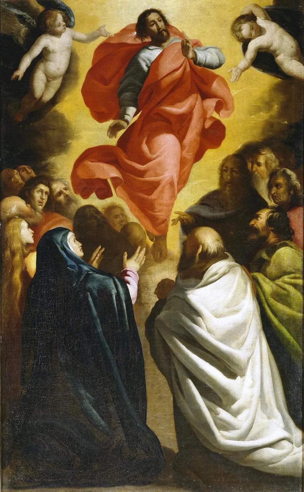 Ascensión del Señor, by Antonio de Lanchares, oil, 1620