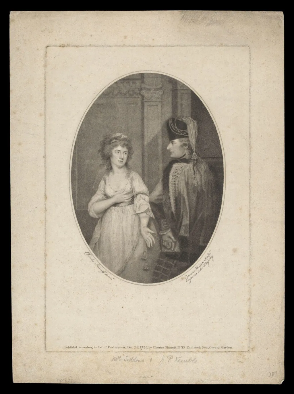 H Beard Print Collection, by Charles Shirreff, 12