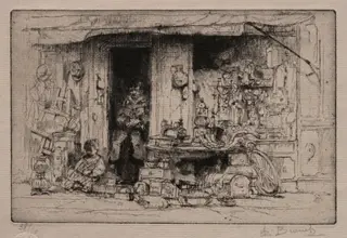 The Odds and Ends Dealer, by Auguste Brouet, 1922