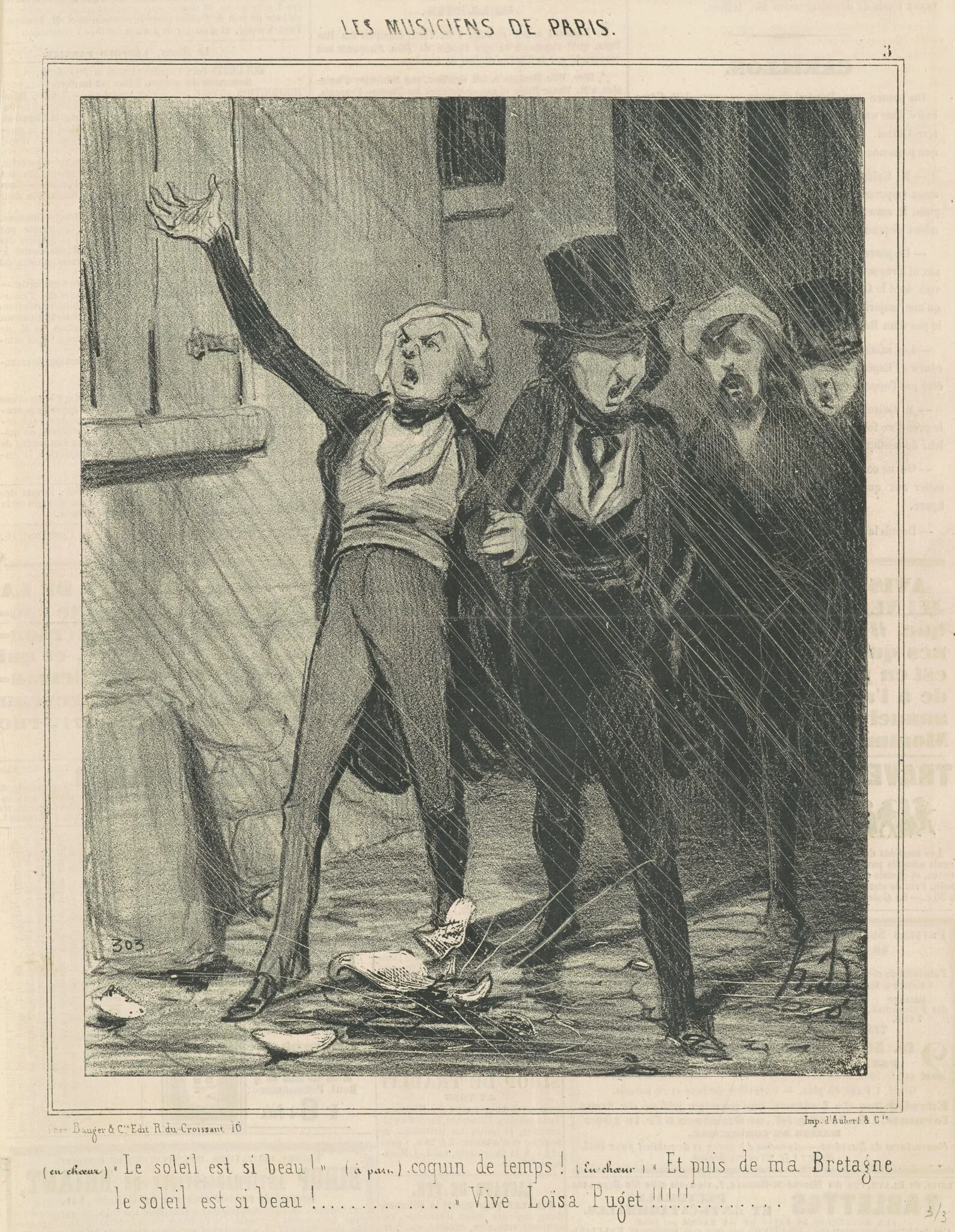 En choeur. Le soleil est si beau ..., detail