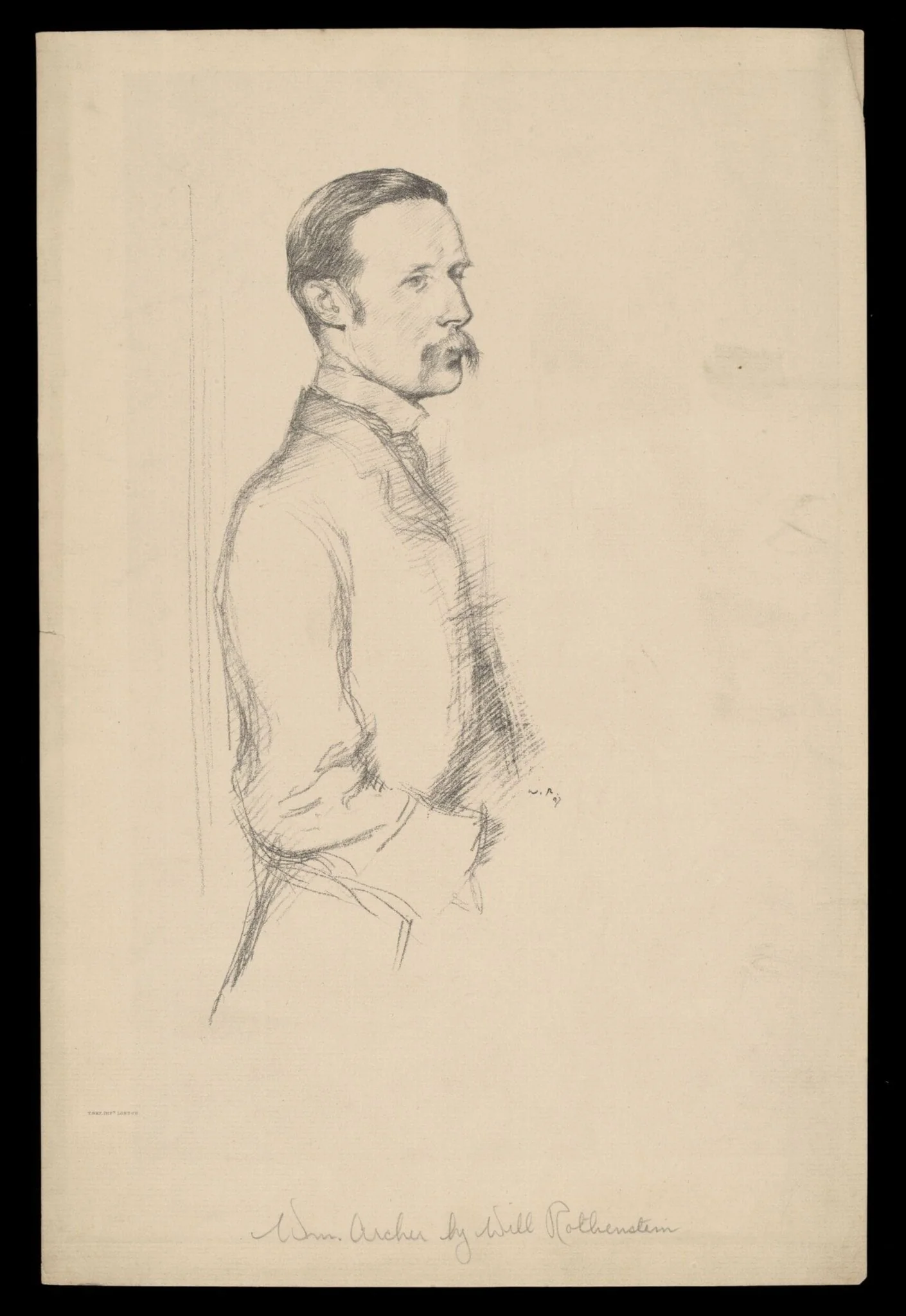 H Beard Print Collection, detail