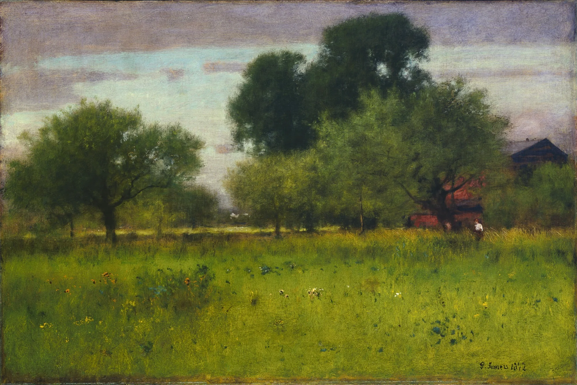 Apple Orchard, detail