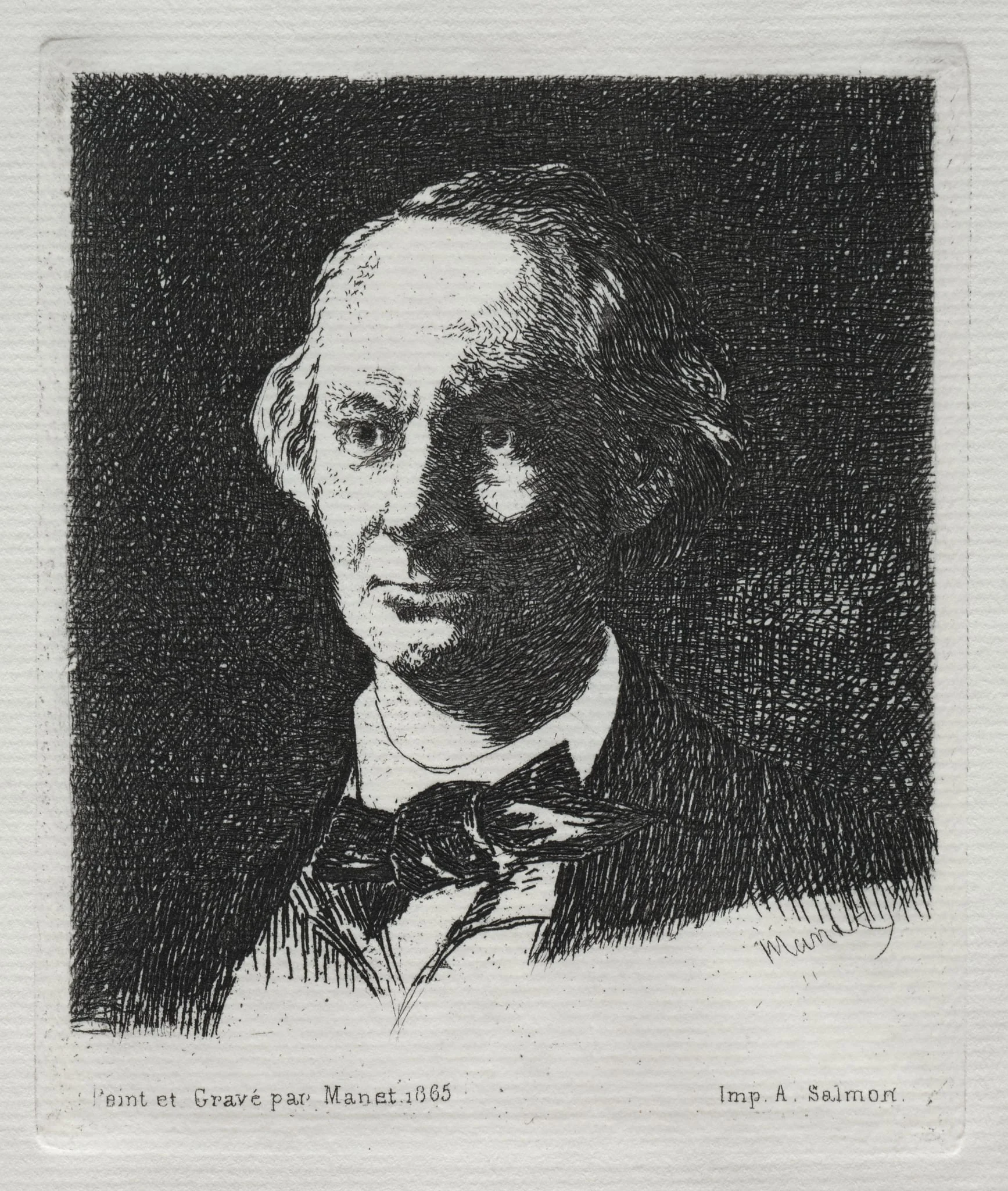 Charles Baudelaire, detail
