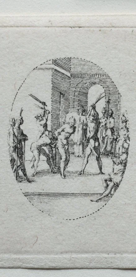 The Mysteries of the Passion: The Flagellation, detail
