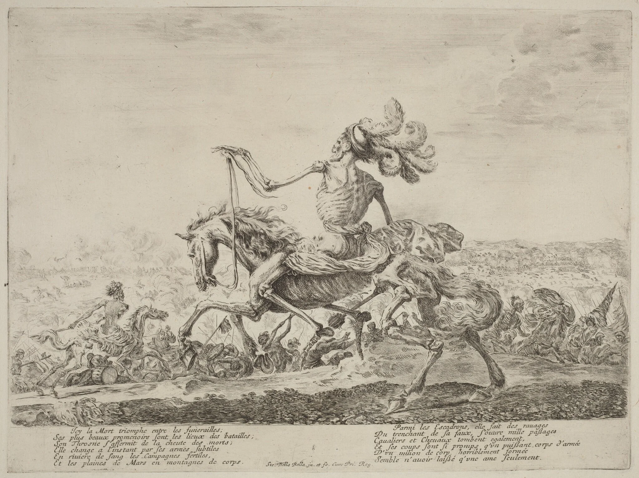 Death on the Battle Field, detail