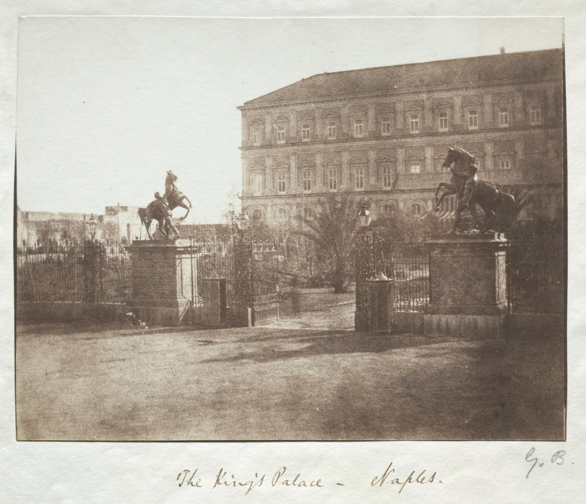 The King's Palace, Naples, detail