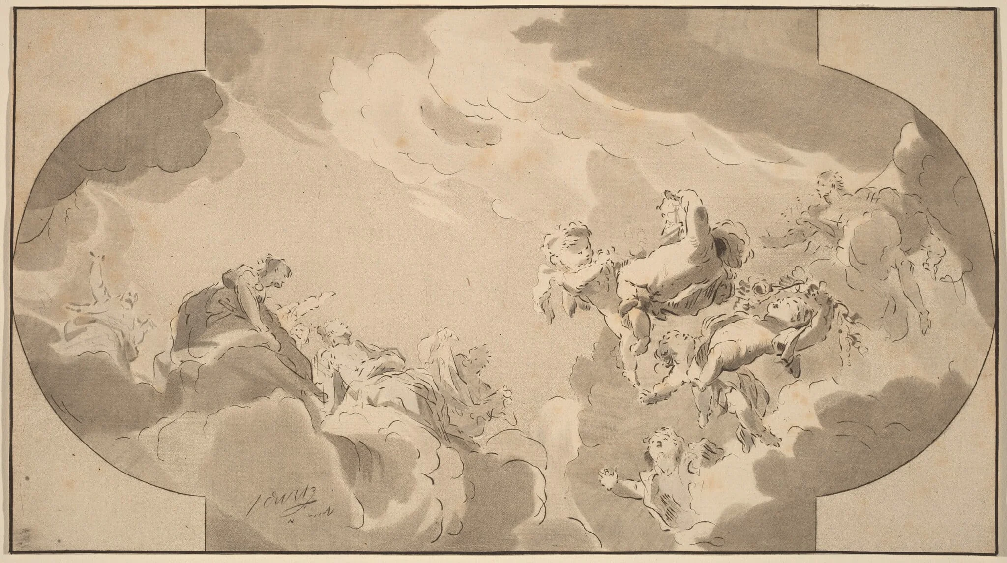 Ceiling Decoration, detail
