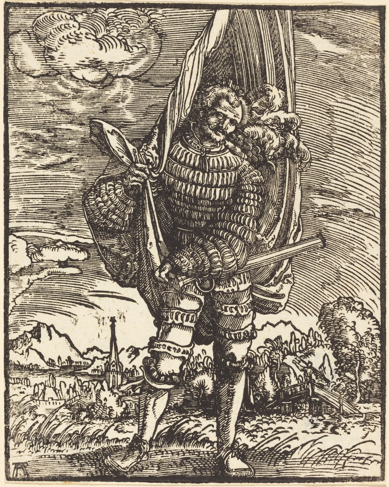 The Standard Bearer, detail