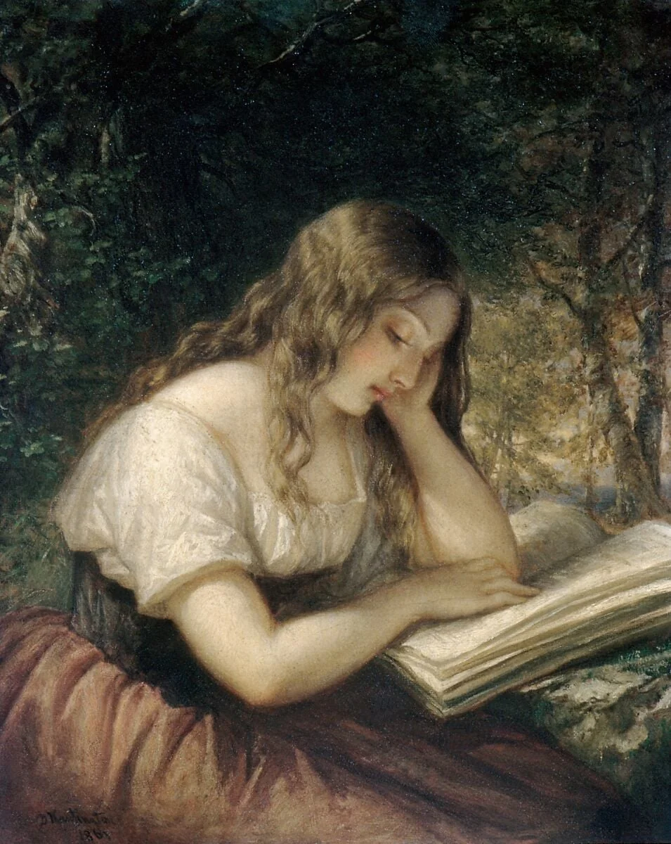 Study in a Wood, detail