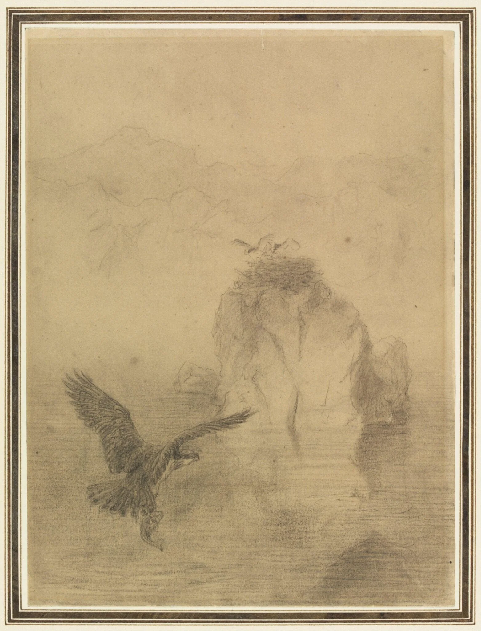 The Island Sanctuary, detail