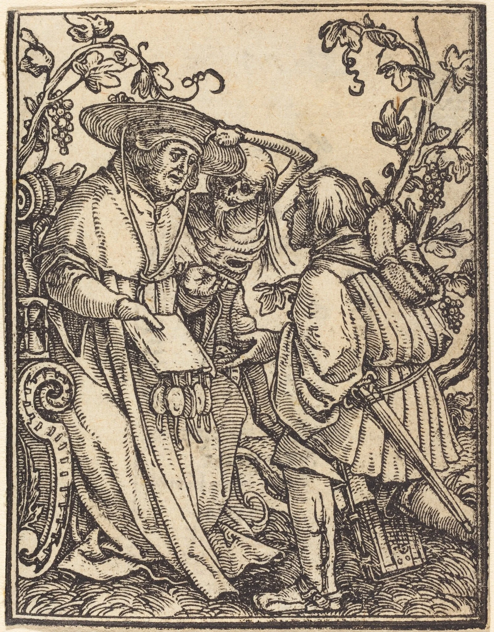 The Cardinal, detail