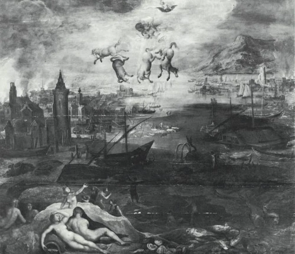Landscape with the Fall of Phaeton, detail