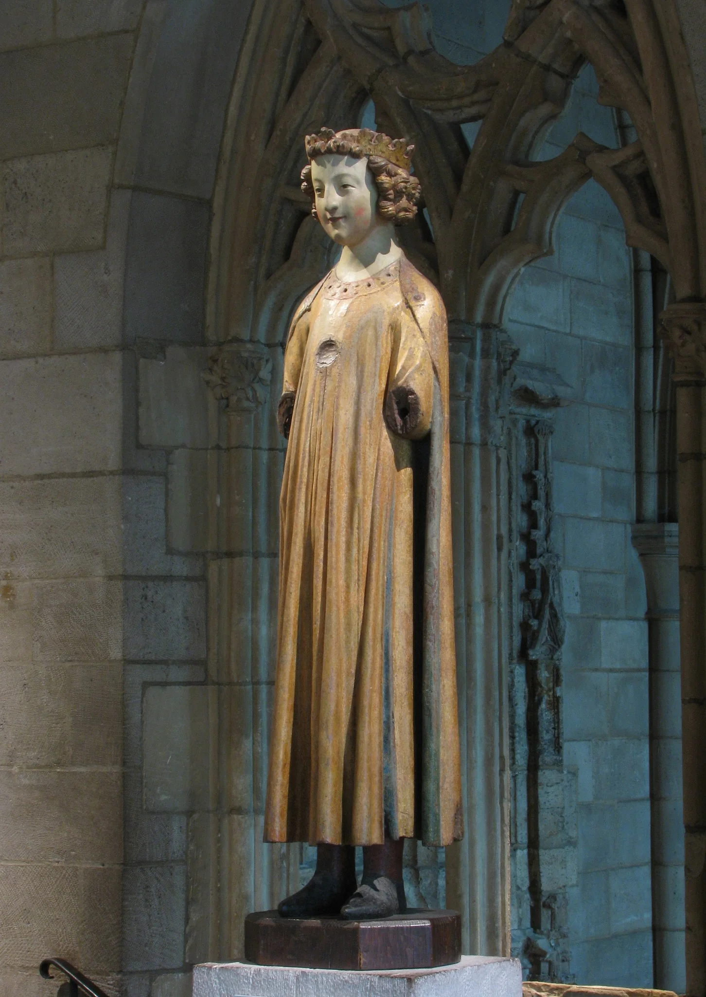 Figure of a King, detail