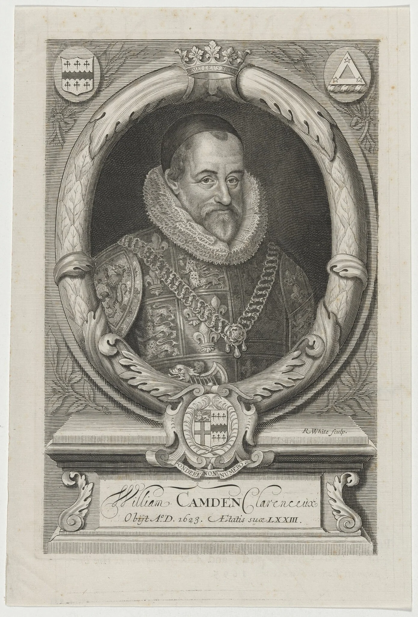 William Camden, detail