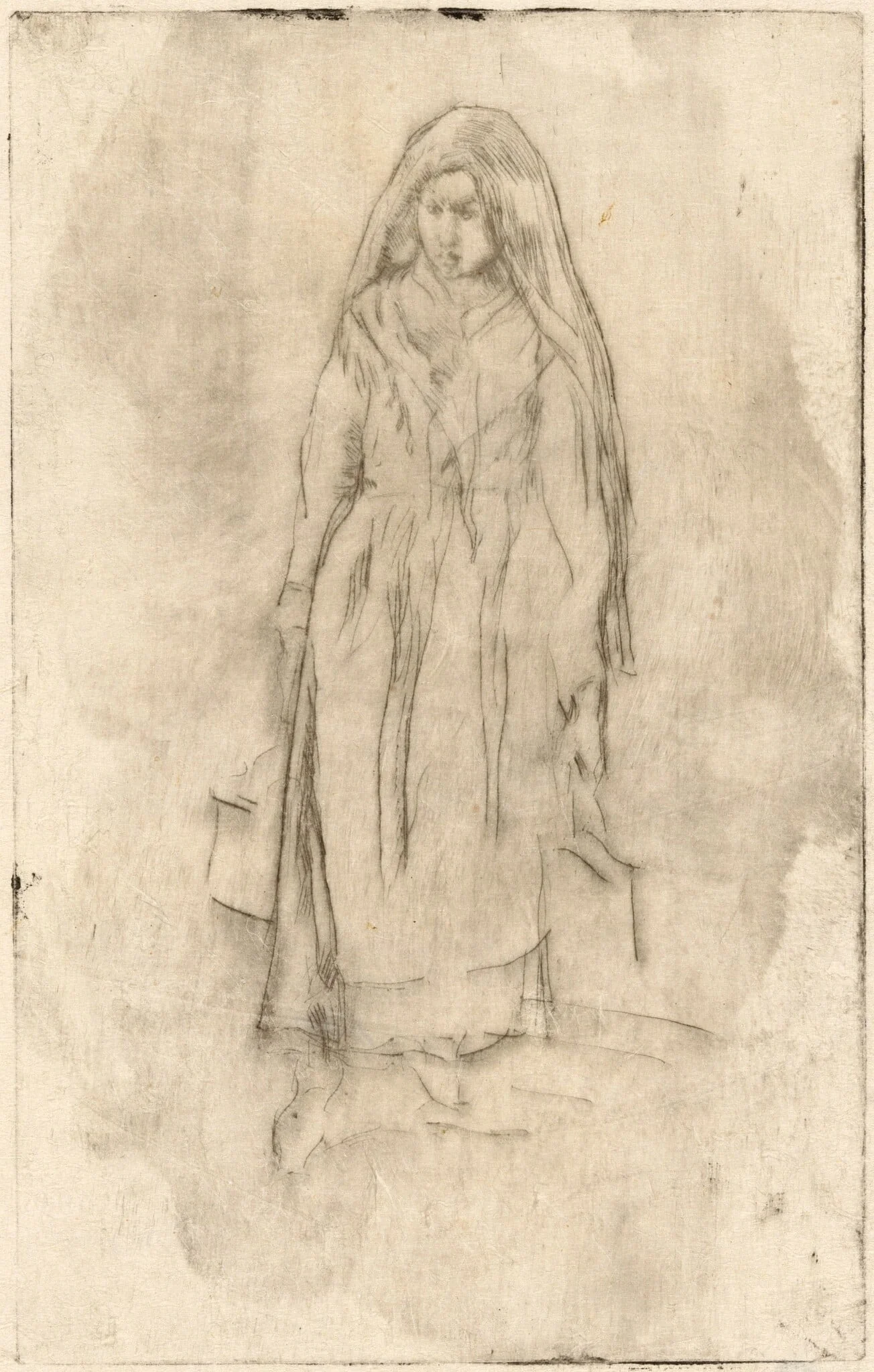 Venetian Water-Carrier, detail