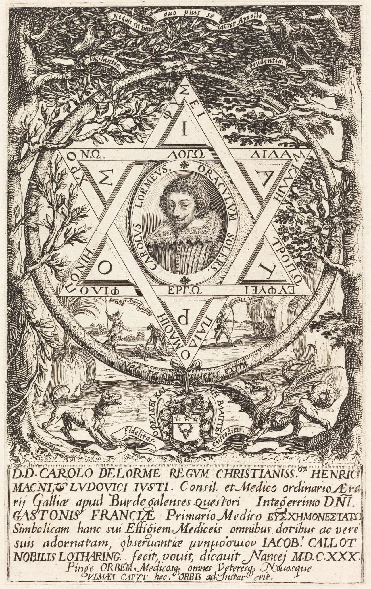 Charles De Lorme, detail