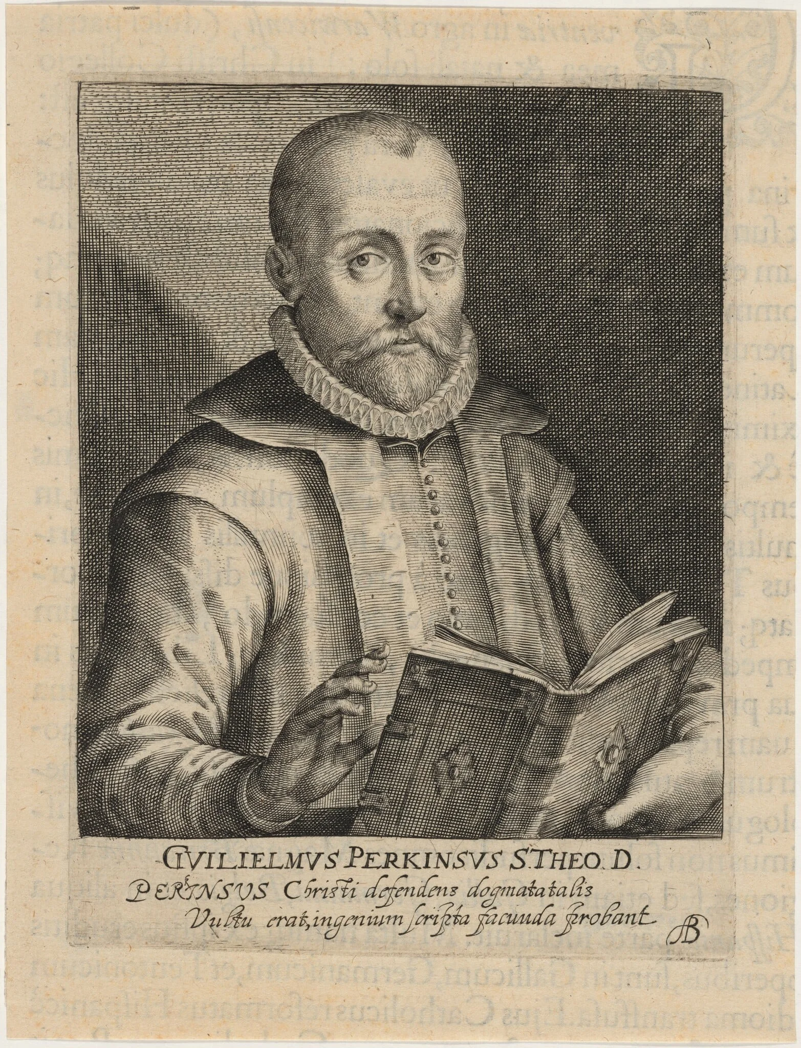 William Perkins, Puritan Divine, detail