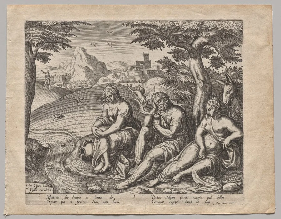 The Seed Falling by the Wayside, detail