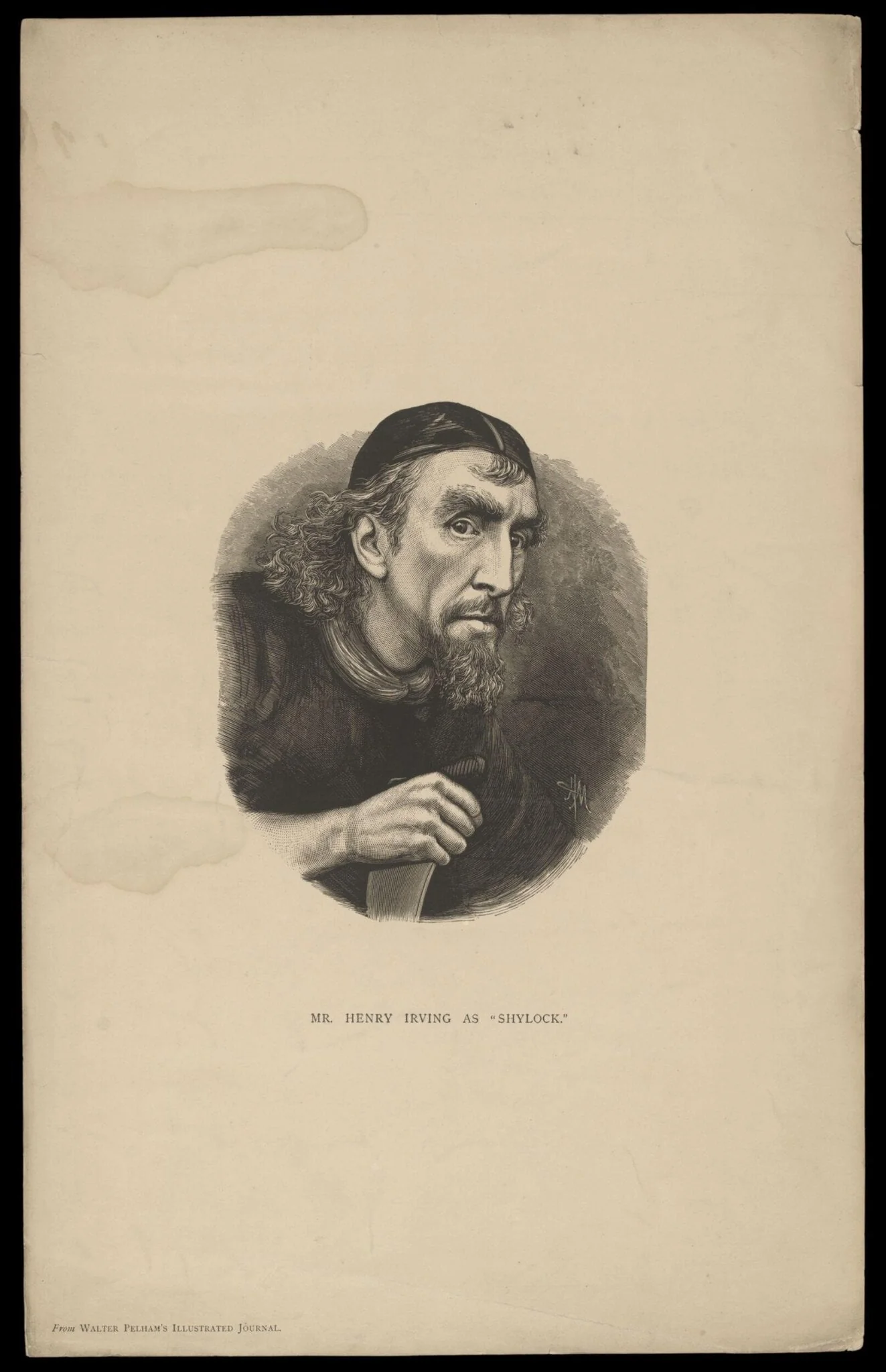 H Beard Print Collection, detail