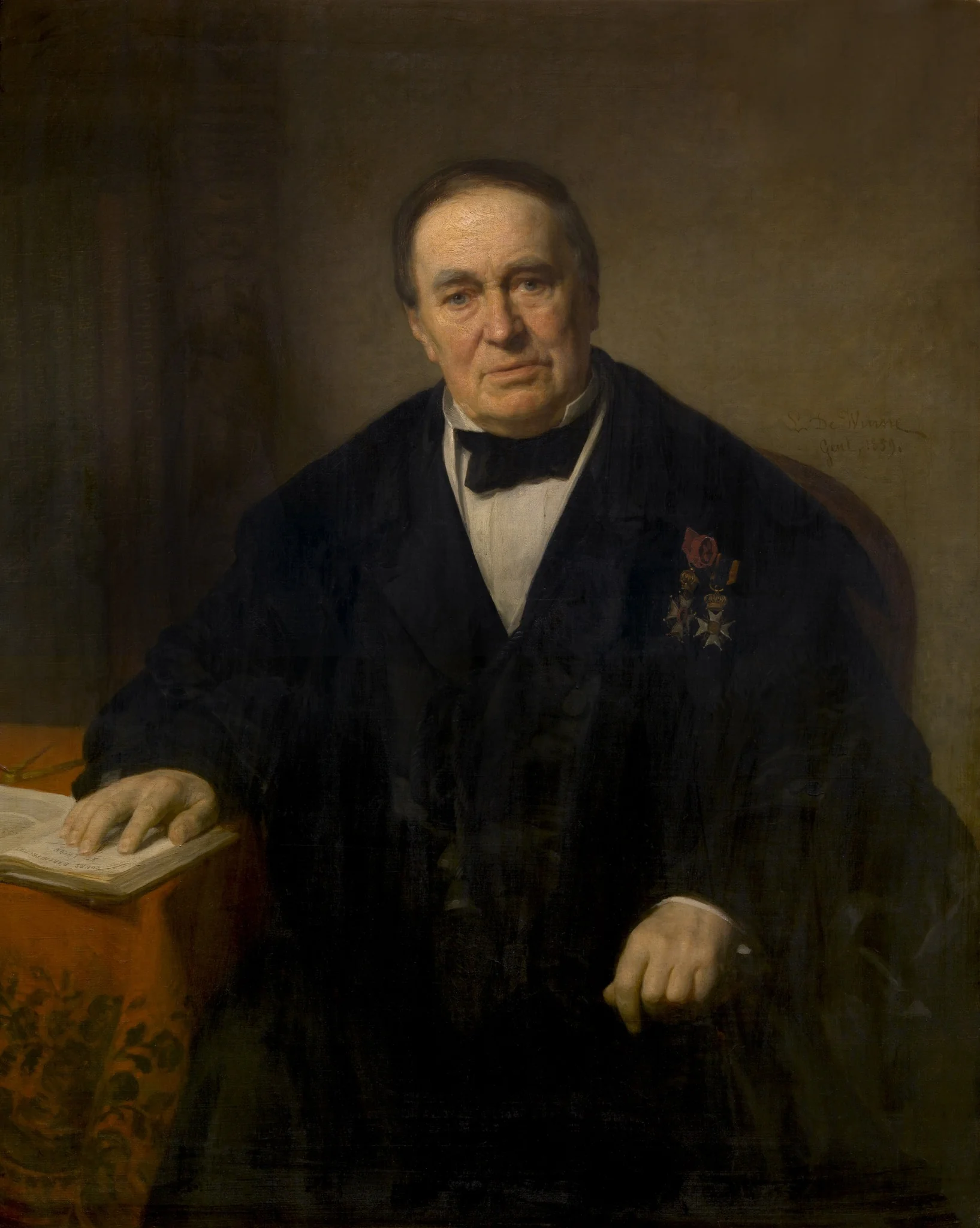 The Architect Lodewijk Jozef Adriaan Roelandt, detail