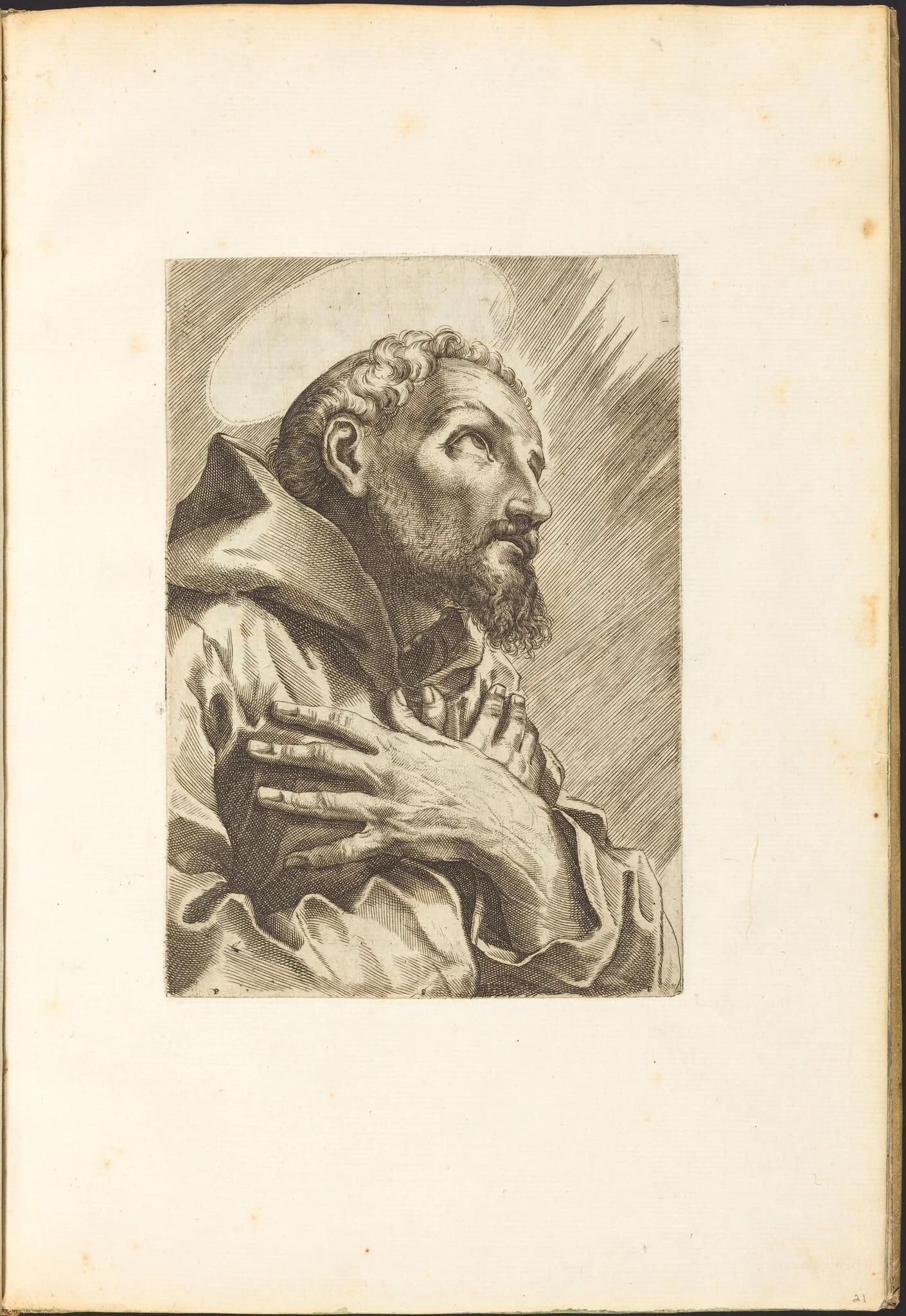 Saint Francis of Assisi, detail