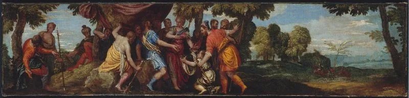 Atalanta Receiving the Boar's Head from Meleager, detail