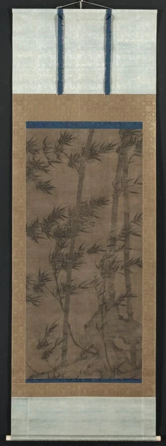 Bamboo in Four Seasons: Summer, detail