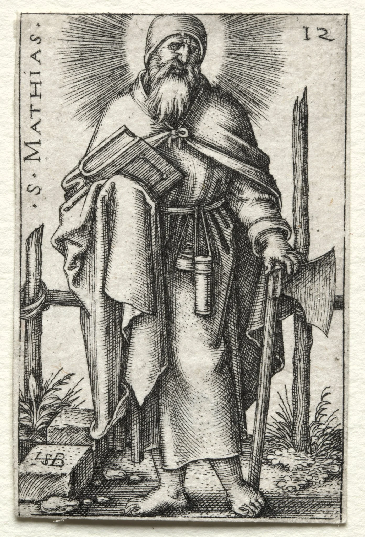 St. Matthew, detail