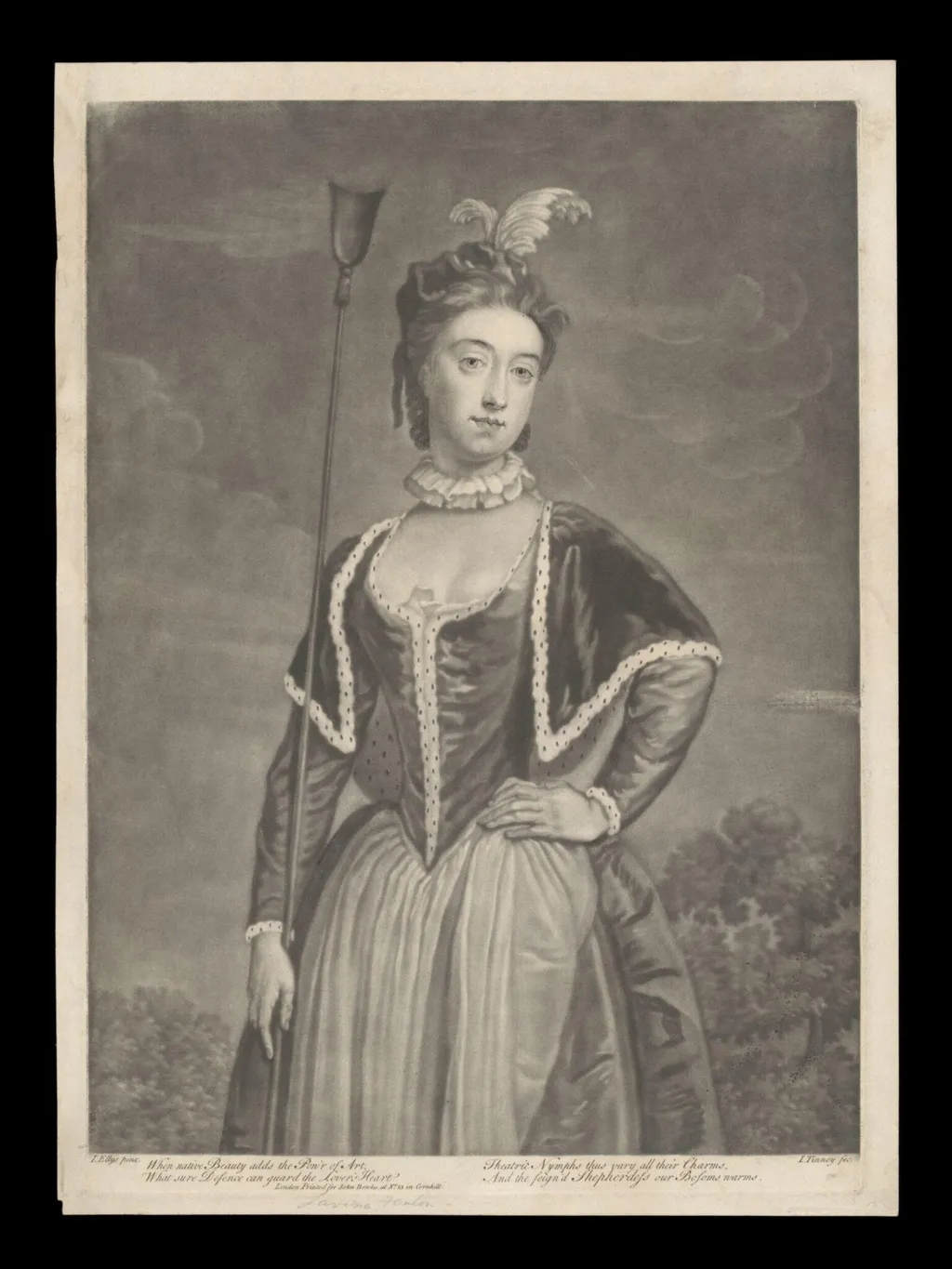 H Beard Print Collection, by John Ellys, 1750