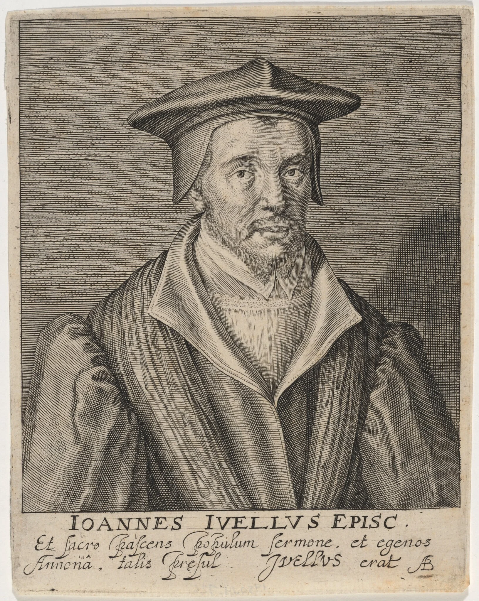 John Jewell, Bishop of Salisbury, detail