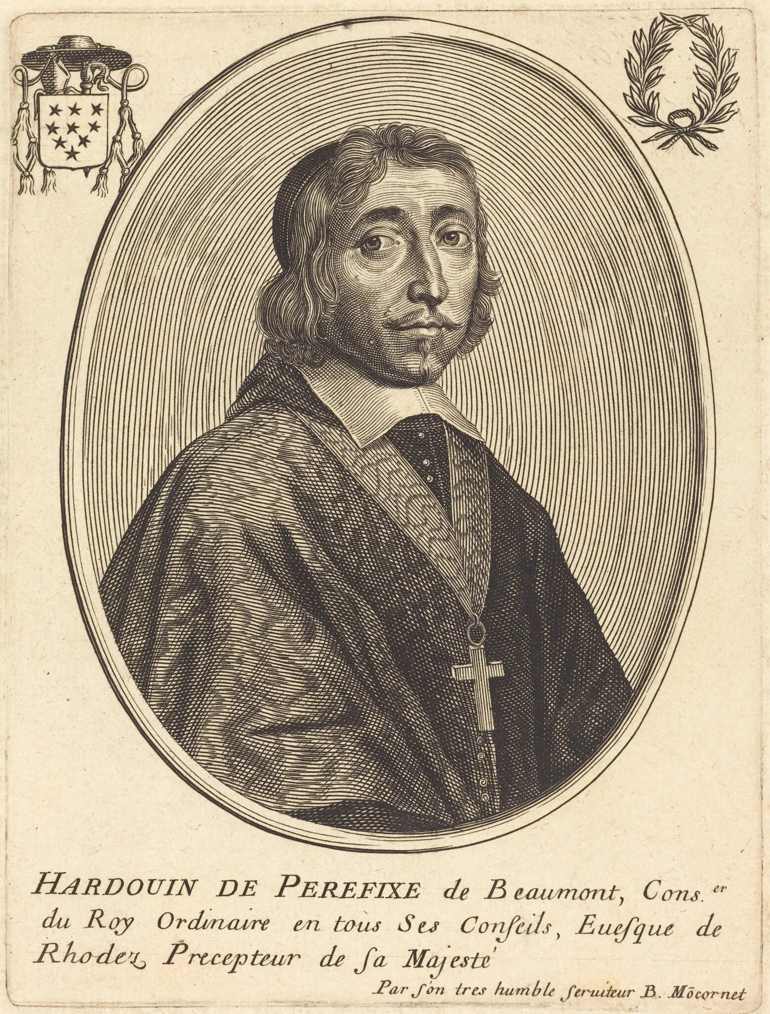 Hardouin de Beaumont de Perefixe, detail