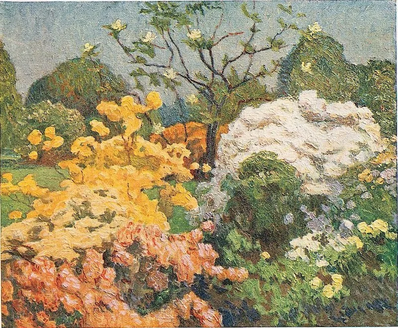Azaleas in Kew, detail