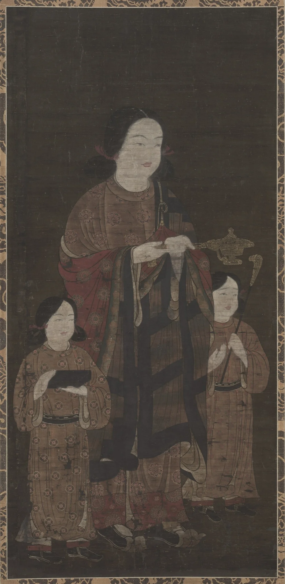 Shōtoku Taishi at Sixteen, detail